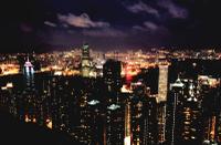 Hong-Kong at night